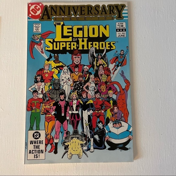 Two DC Legion Comic Books - Picture 3 of 4